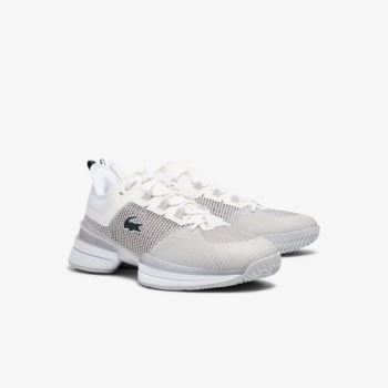 Lacoste AG-LT 21 Ultra Textile Sneakers Pánské - Tenisky Bílé / Šedé | CZ-0ySJN8